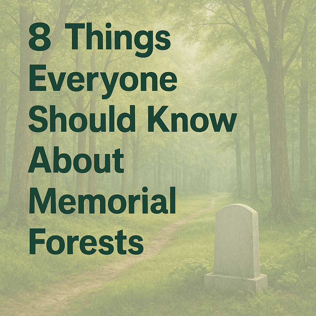 8 Things Everyone Should Know About Memorial Forests 7 8 Things About Memorial Forests