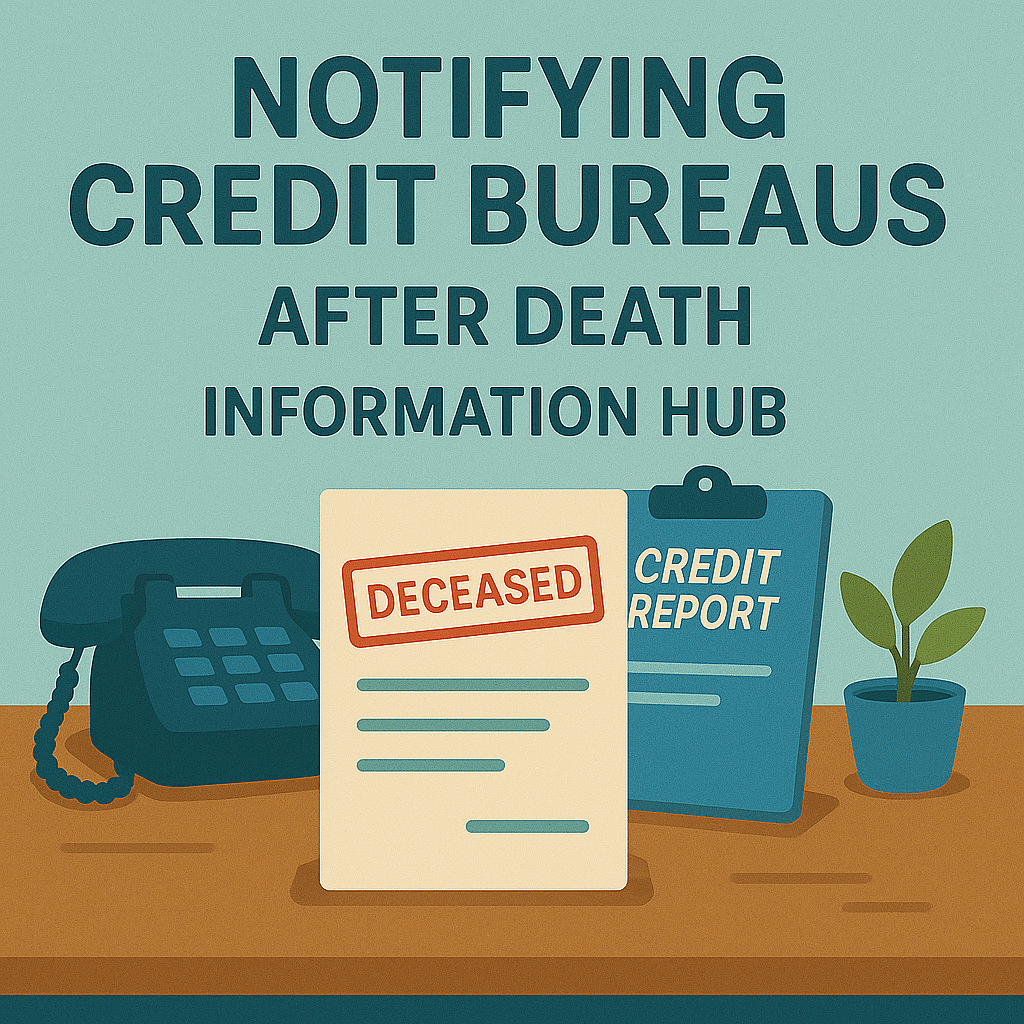 Notifying Credit Bureaus After Death Information Hub 7 Notifying Credit Bureaus After Death Information Hub
