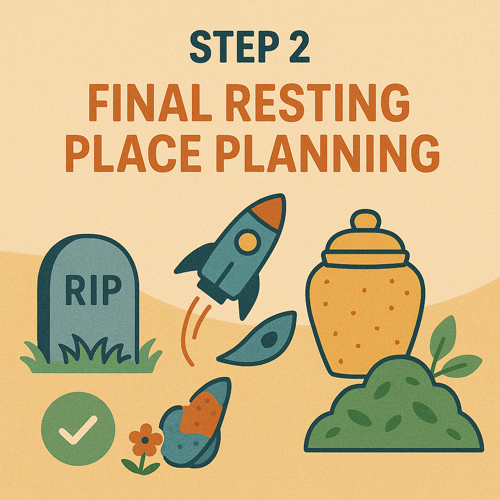 End-of-Life Pathway Information Hub 5 Step 2 Final Resting Place Planning