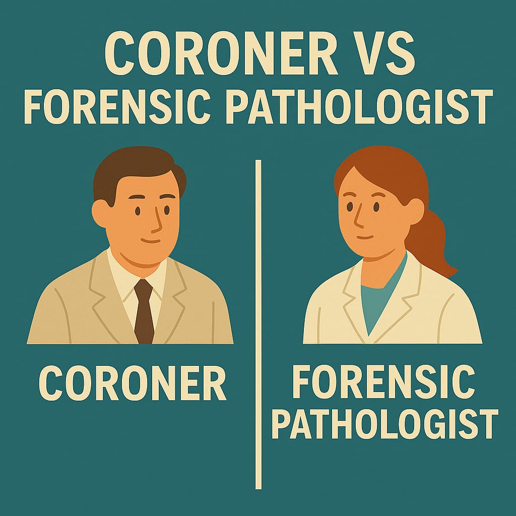 The Difference Between Coroners and Forensic Pathologists 7 The Difference Between Coroners and Forensic Pathologists