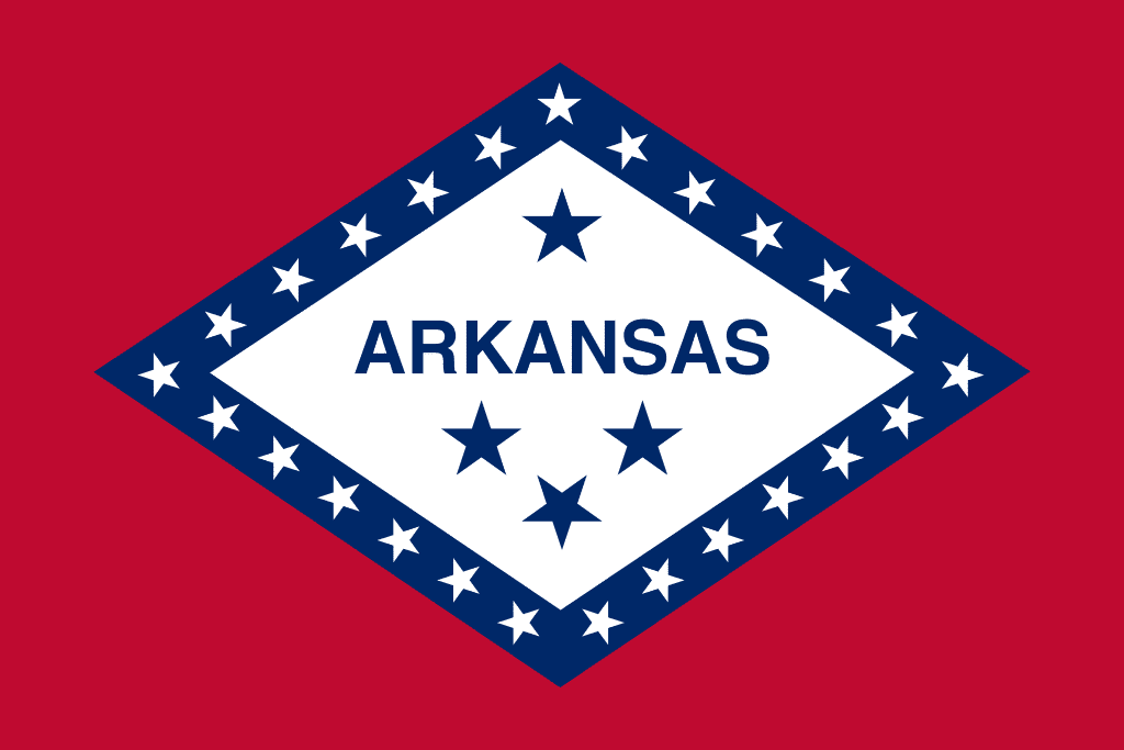 How to find a grave in Arkansas 7 Flag of Arkansas.svg