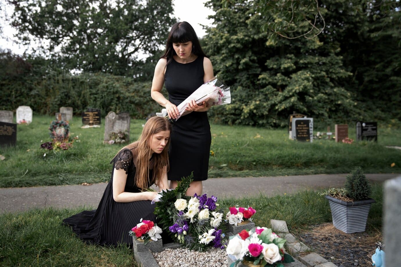 How do you get a death certificate in Colorado? 7 close up people visiting grave loved one 23 2149125593