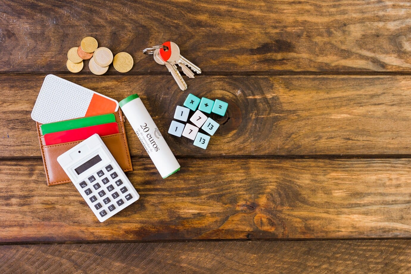 Are there any estate or inheritance taxes in South Dakota? 7 elevated view wallet with cards calculator math blocks key coins desk 23 2147863948