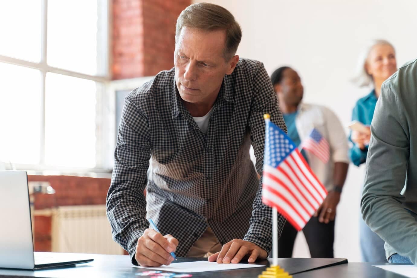 What is the process for probate in Washington? 7 portrait man voter registration day 23 2149096720