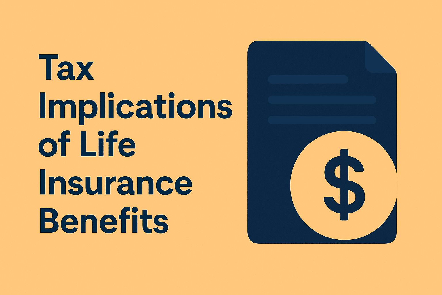 Tax Implications of Life Insurance Benefits 7 Tax Implications of Life Insurance Benefits