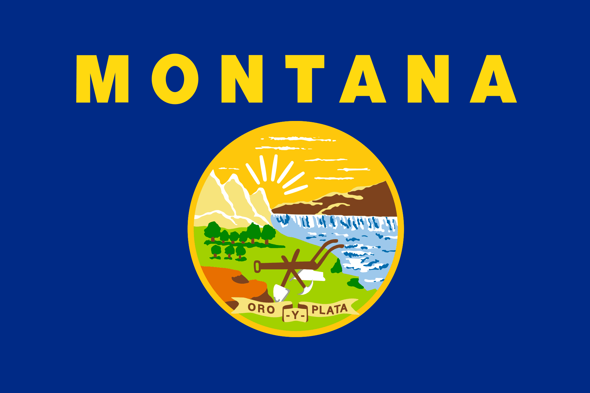 How to find a grave in Montana 7 Flag of Montana