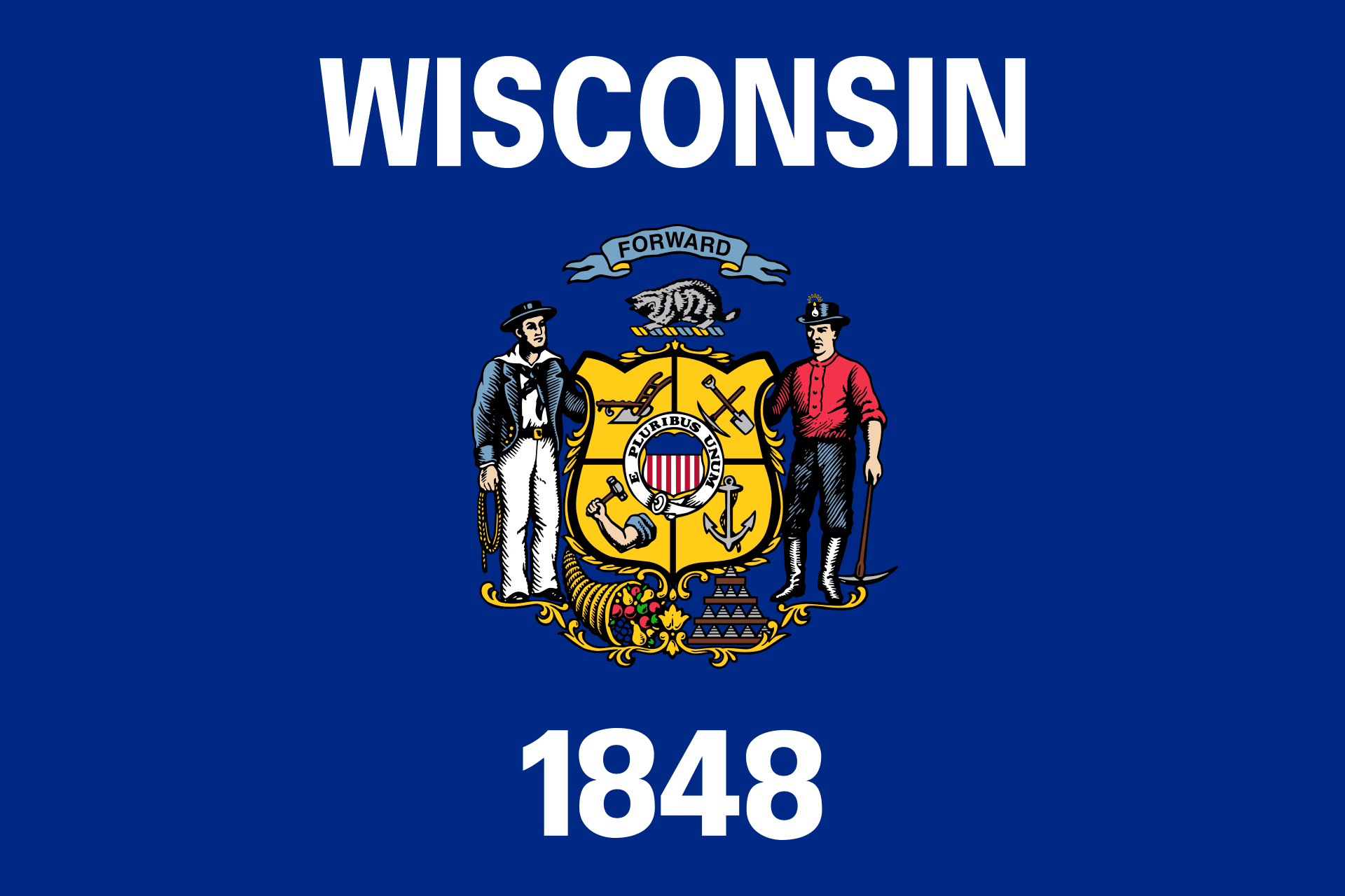 How to transfer a car title after someone dies in Wisconsin 7 Flag of Wisconsin.svg