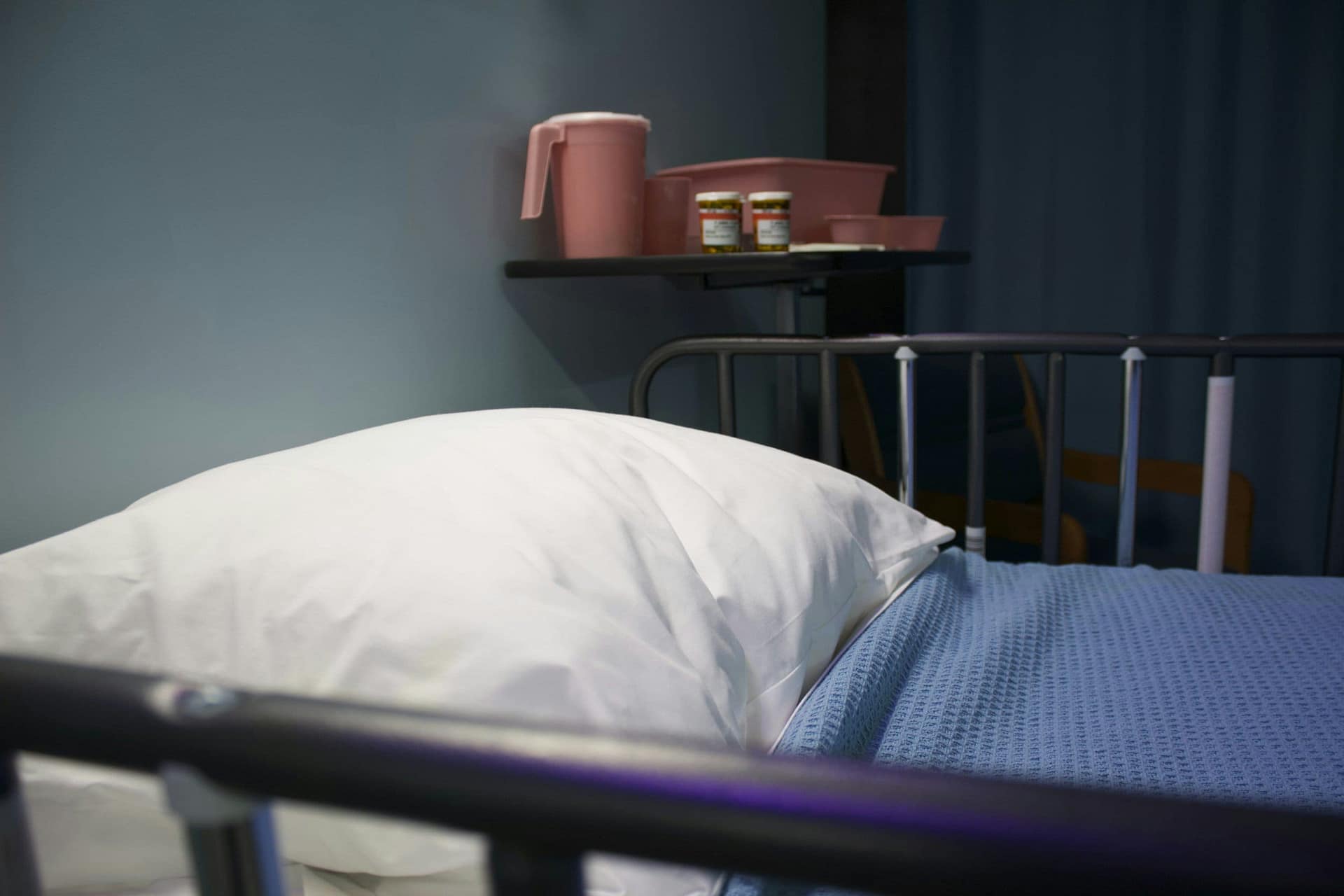 What is a Death Doula? 3 An empty hospital bed with a pillow