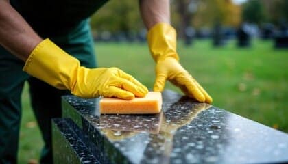 How to Safely Clean a Granite Headstone 7 Granite Cleaning