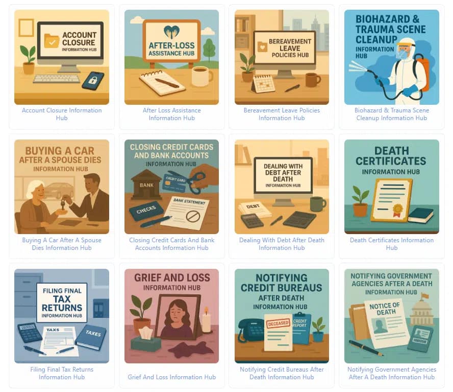 Simplifying Estate Planning & End-Of-Life Tasks 3 Info hubs image